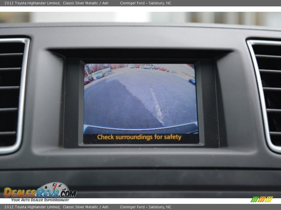 2012 Toyota Highlander Limited Classic Silver Metallic / Ash Photo #22