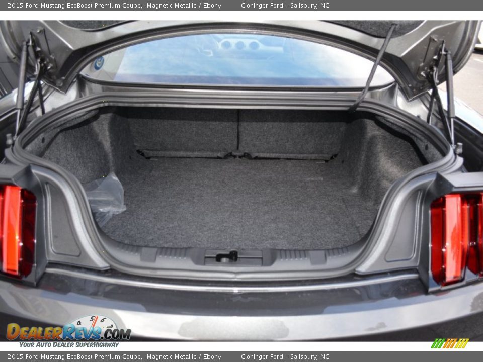 2015 Ford Mustang EcoBoost Premium Coupe Trunk Photo #9