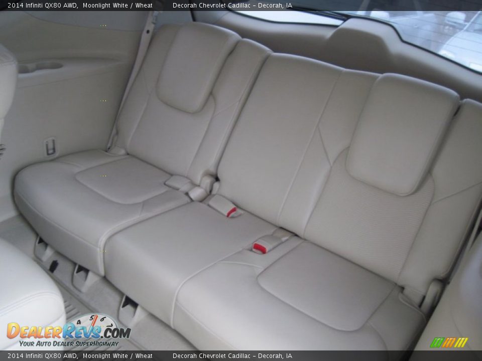 Rear Seat of 2014 Infiniti QX80 AWD Photo #19