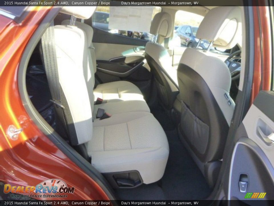 2015 Hyundai Santa Fe Sport 2.4 AWD Canyon Copper / Beige Photo #12