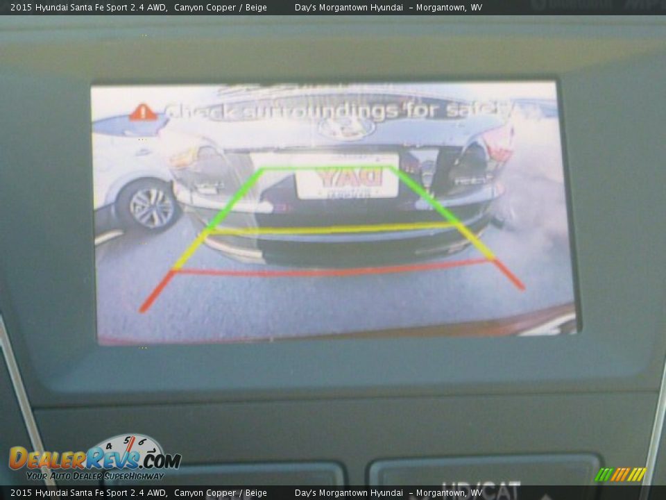 2015 Hyundai Santa Fe Sport 2.4 AWD Canyon Copper / Beige Photo #18