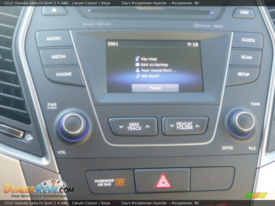 2015 Hyundai Santa Fe Sport 2.4 AWD Canyon Copper / Beige Photo #19