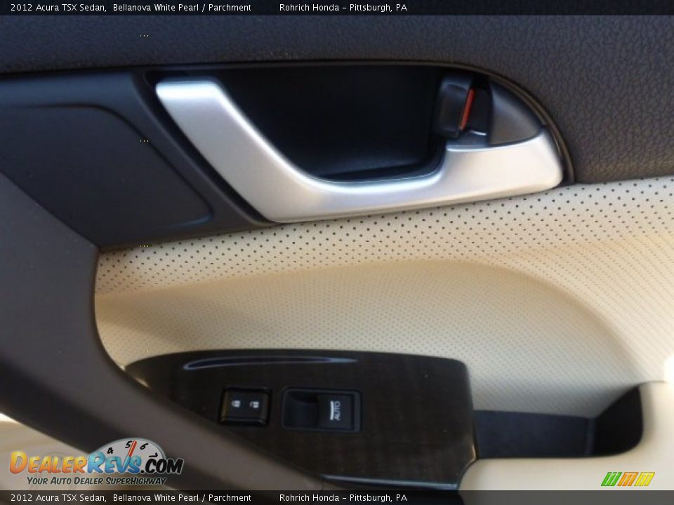 2012 Acura TSX Sedan Bellanova White Pearl / Parchment Photo #14