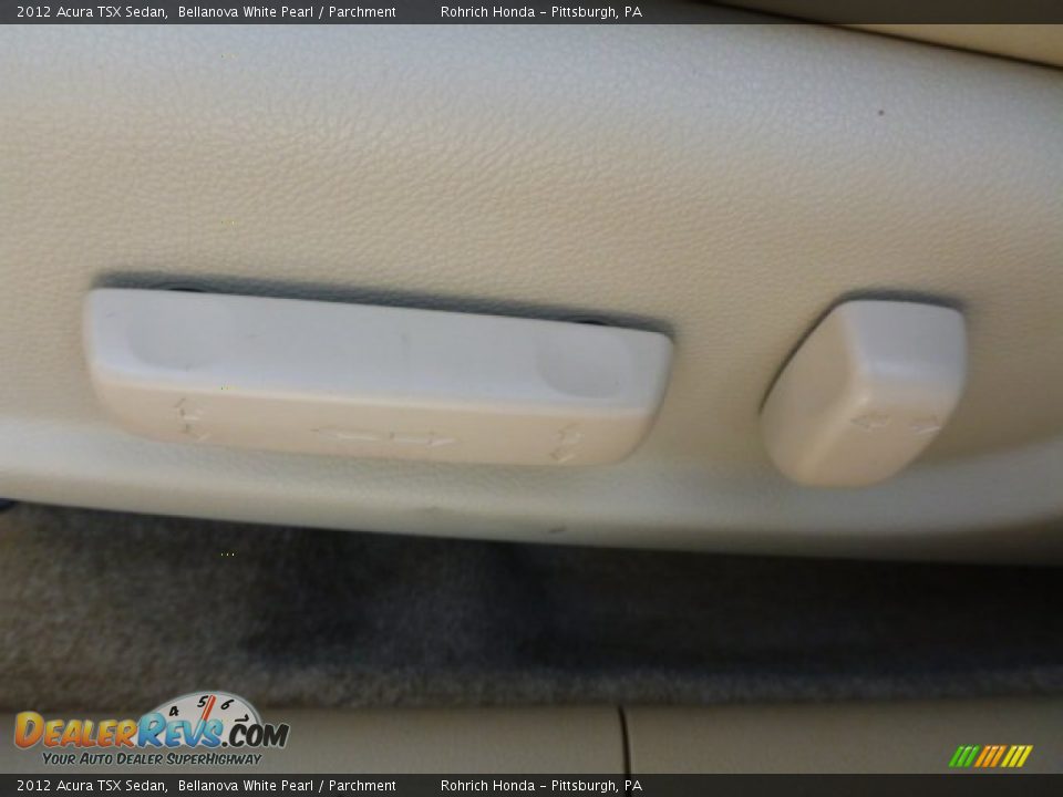 2012 Acura TSX Sedan Bellanova White Pearl / Parchment Photo #20