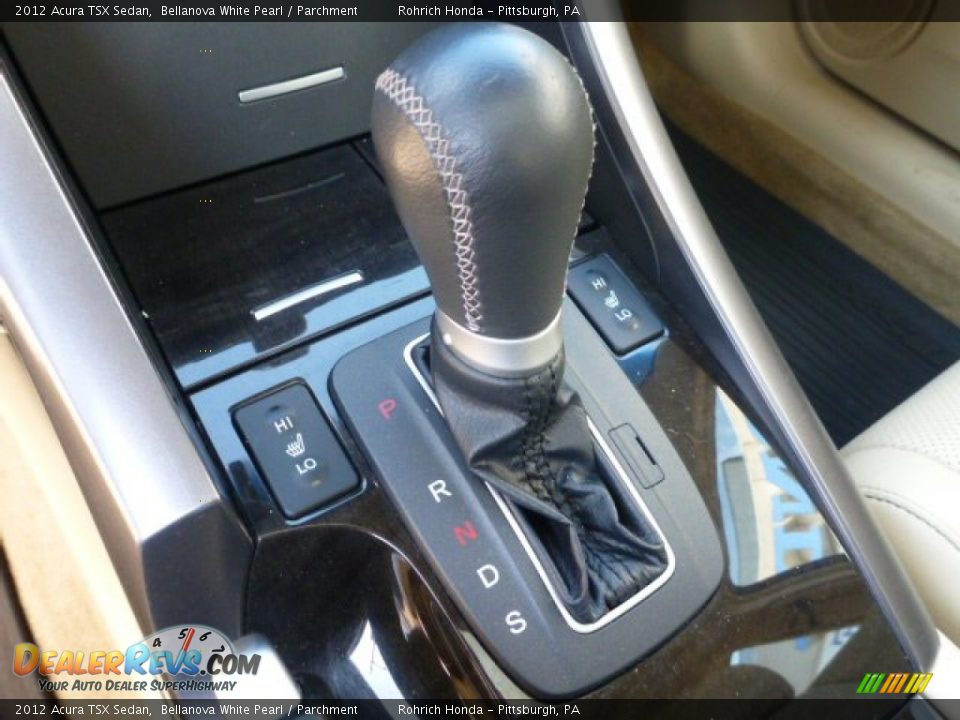 2012 Acura TSX Sedan Bellanova White Pearl / Parchment Photo #22