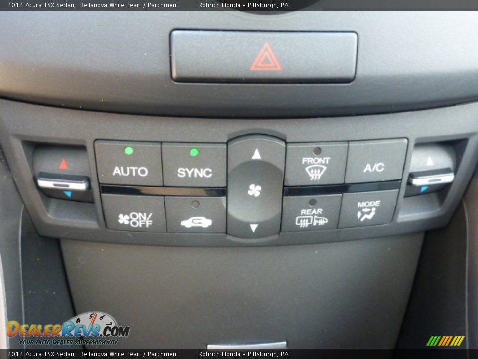 2012 Acura TSX Sedan Bellanova White Pearl / Parchment Photo #24
