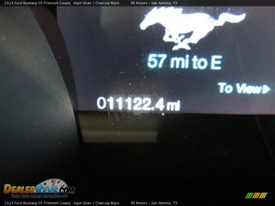 2014 Ford Mustang V6 Premium Coupe Ingot Silver / Charcoal Black Photo #15