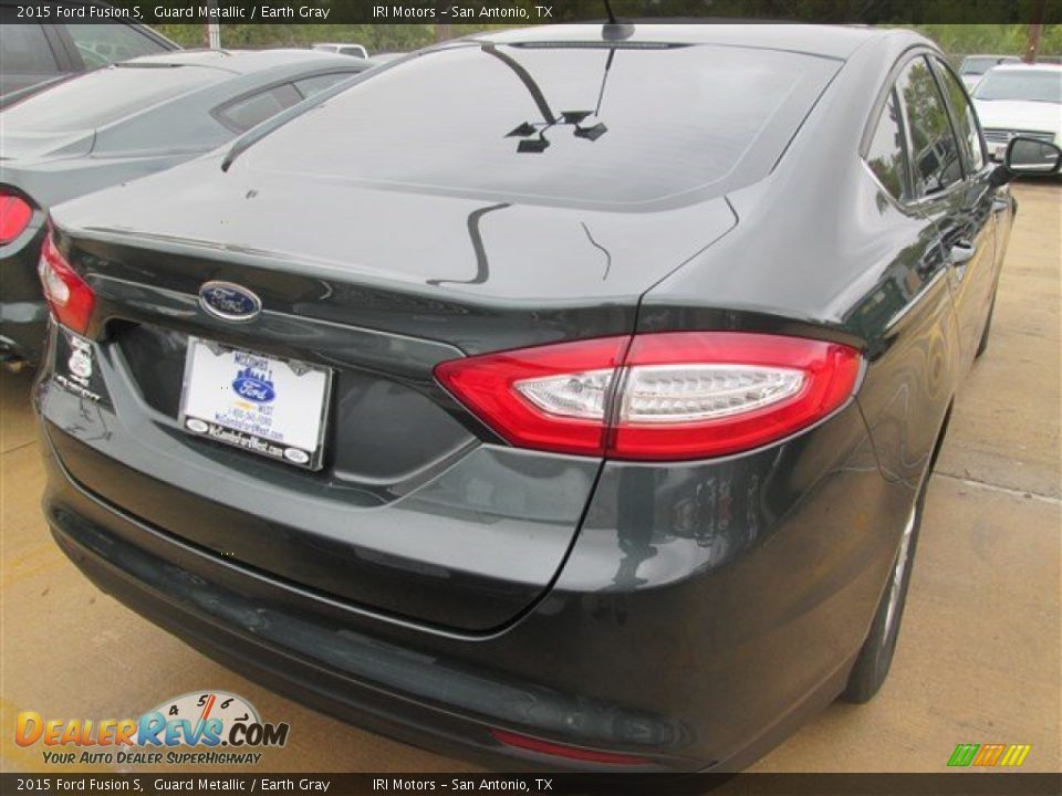 2015 Ford Fusion S Guard Metallic / Earth Gray Photo #5