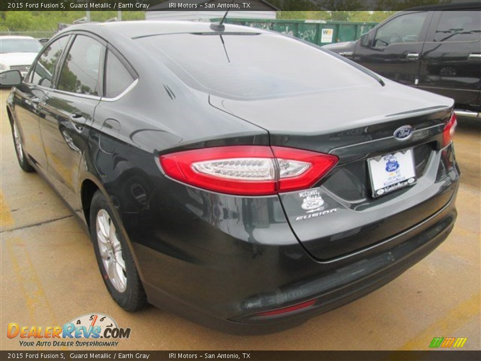 2015 Ford Fusion S Guard Metallic / Earth Gray Photo #6