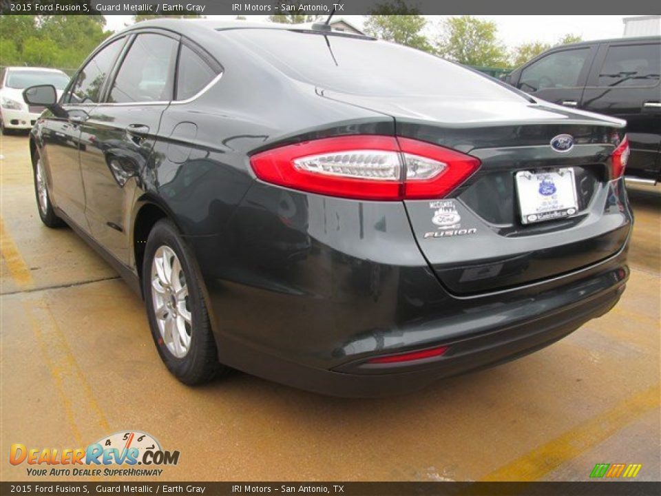 2015 Ford Fusion S Guard Metallic / Earth Gray Photo #7