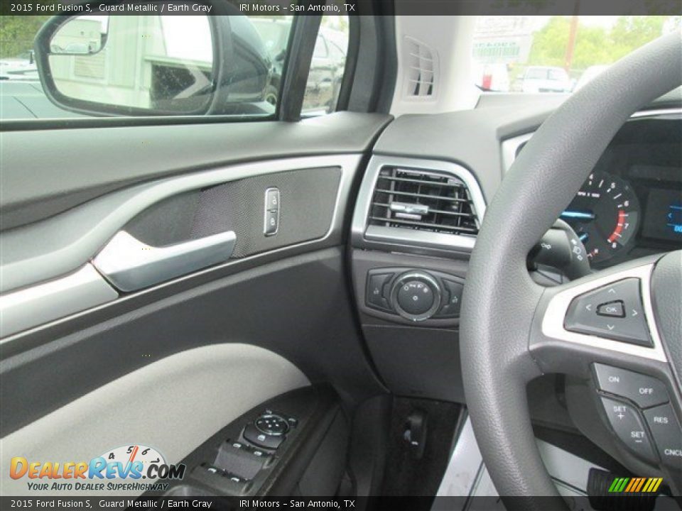 2015 Ford Fusion S Guard Metallic / Earth Gray Photo #12