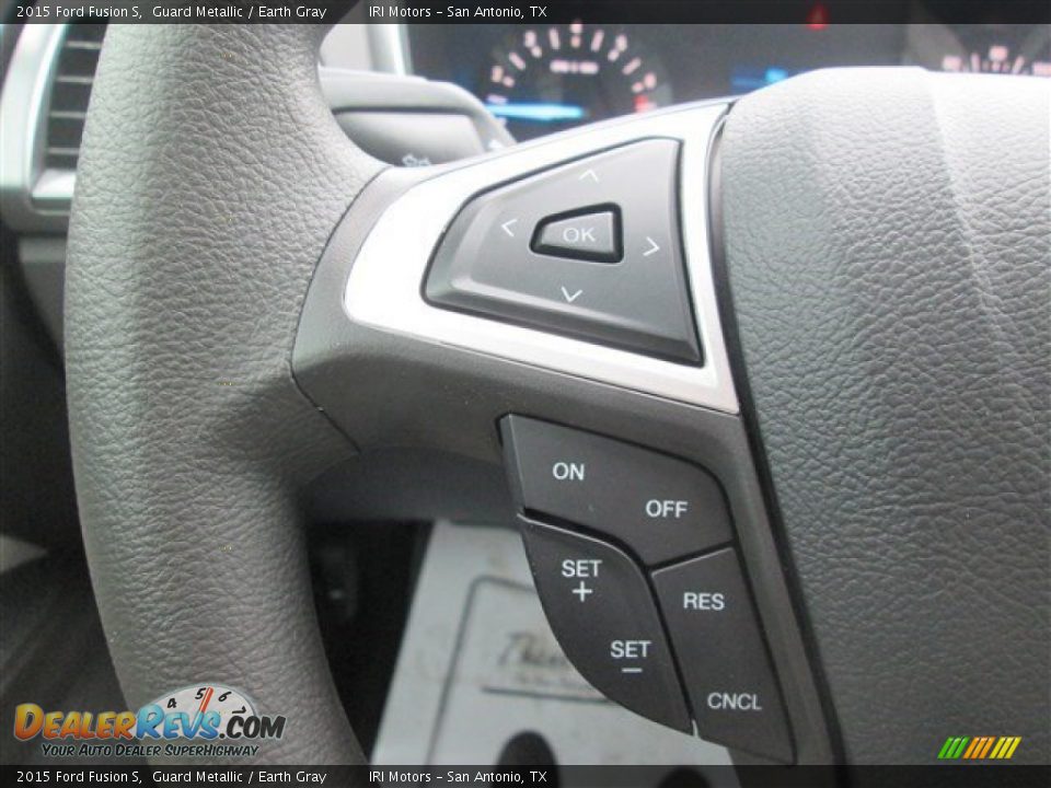 2015 Ford Fusion S Guard Metallic / Earth Gray Photo #14