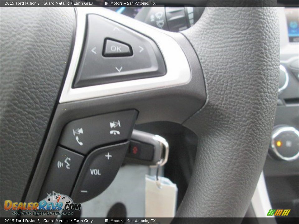 2015 Ford Fusion S Guard Metallic / Earth Gray Photo #15