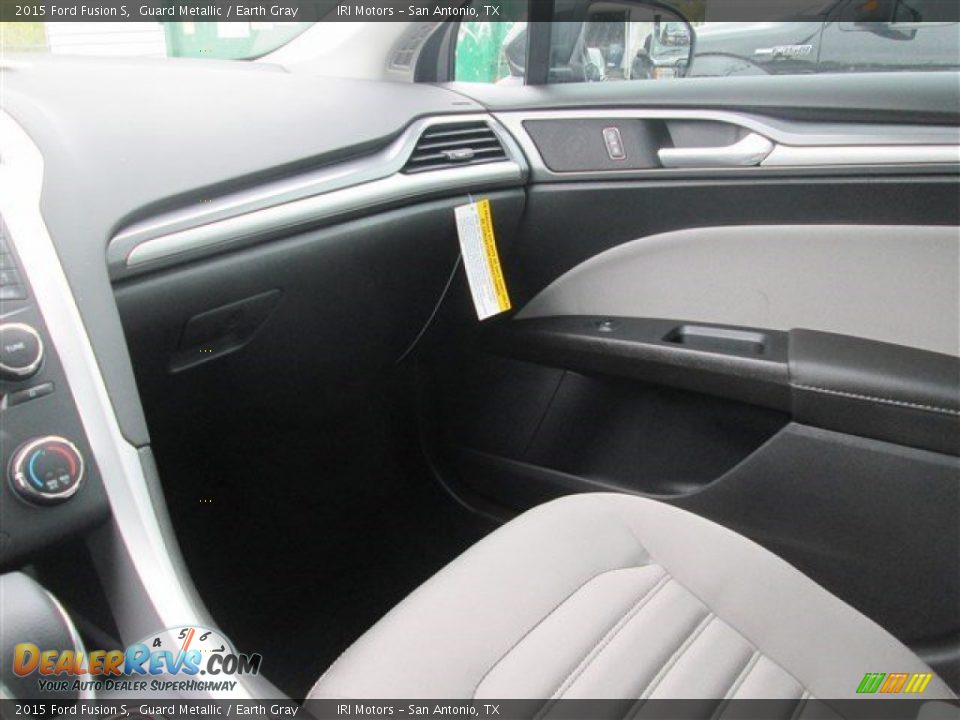 2015 Ford Fusion S Guard Metallic / Earth Gray Photo #20