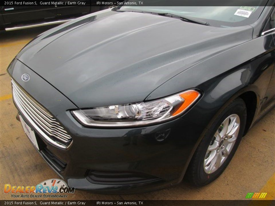 2015 Ford Fusion S Guard Metallic / Earth Gray Photo #24