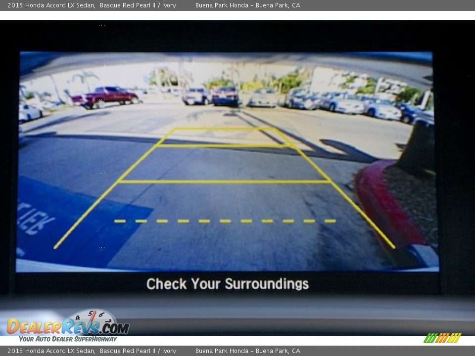 2015 Honda Accord LX Sedan Basque Red Pearl II / Ivory Photo #16