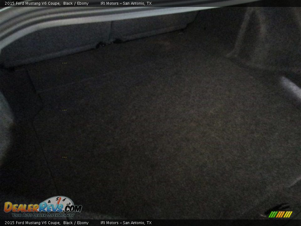2015 Ford Mustang V6 Coupe Black / Ebony Photo #9