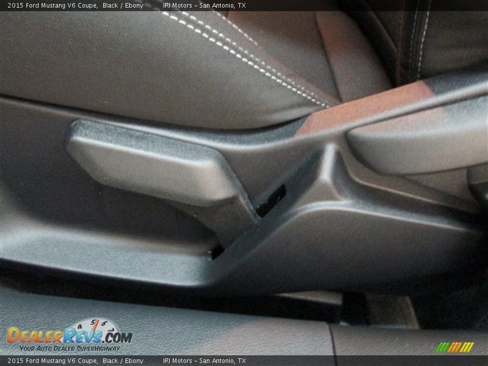 2015 Ford Mustang V6 Coupe Black / Ebony Photo #12
