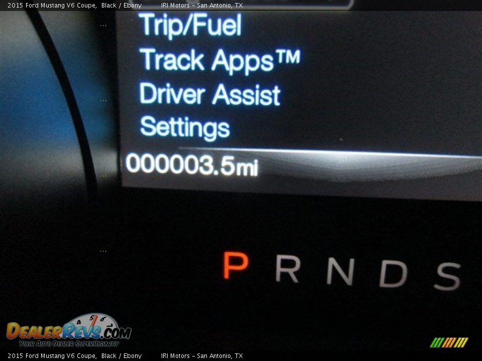 2015 Ford Mustang V6 Coupe Black / Ebony Photo #13