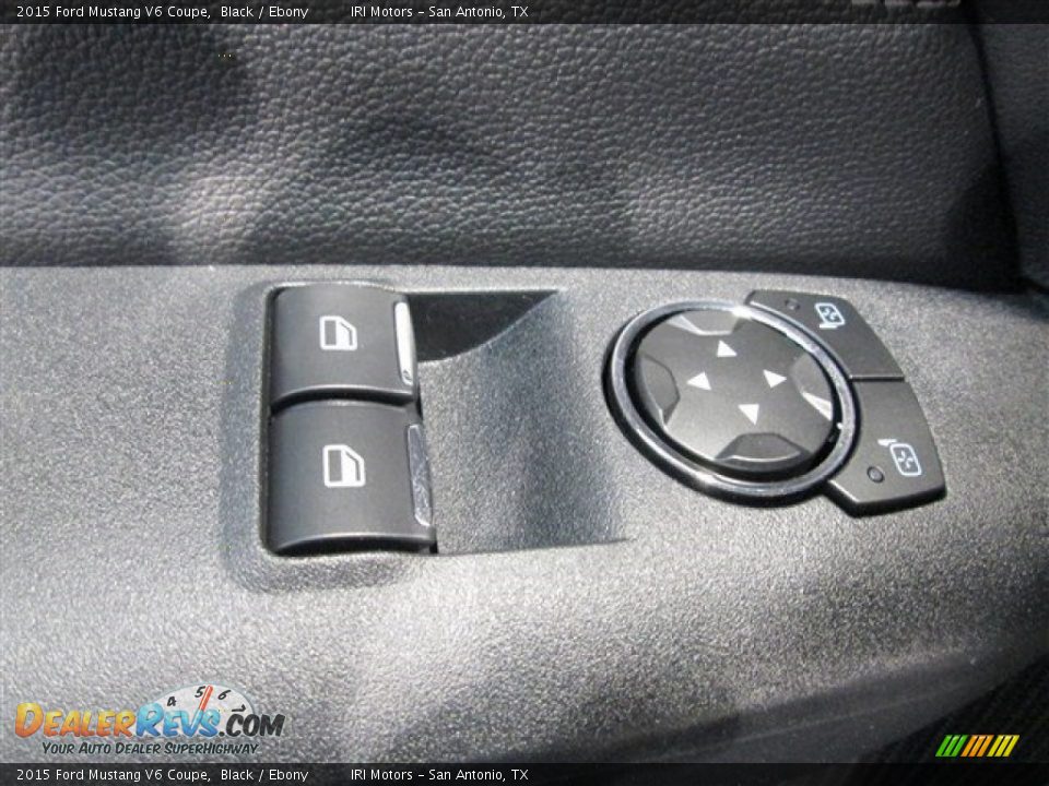 2015 Ford Mustang V6 Coupe Black / Ebony Photo #15