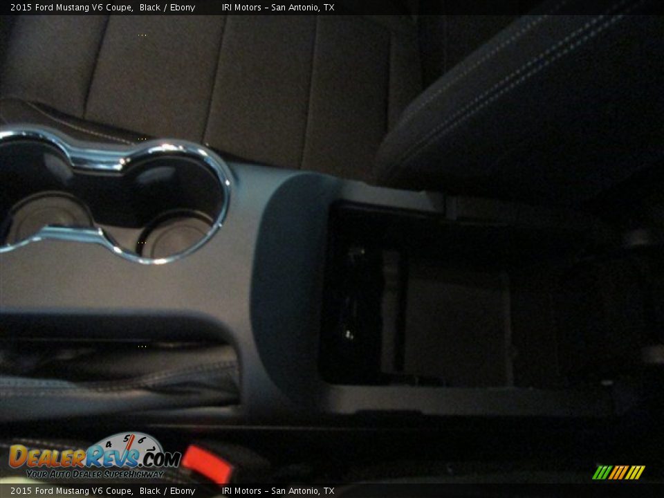 2015 Ford Mustang V6 Coupe Black / Ebony Photo #16