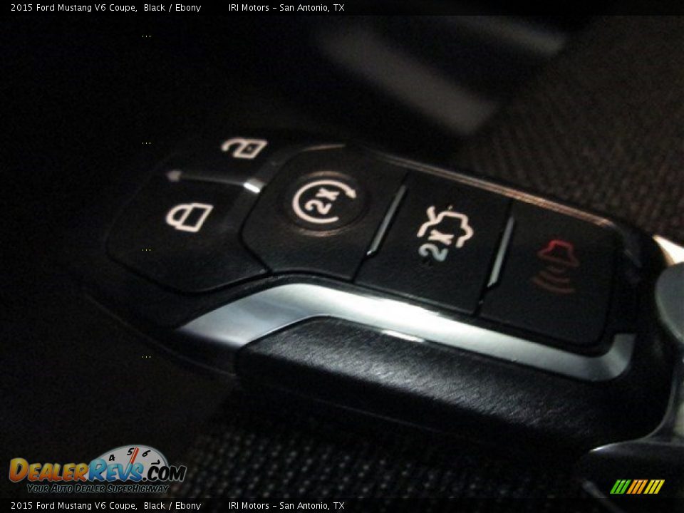 2015 Ford Mustang V6 Coupe Black / Ebony Photo #17