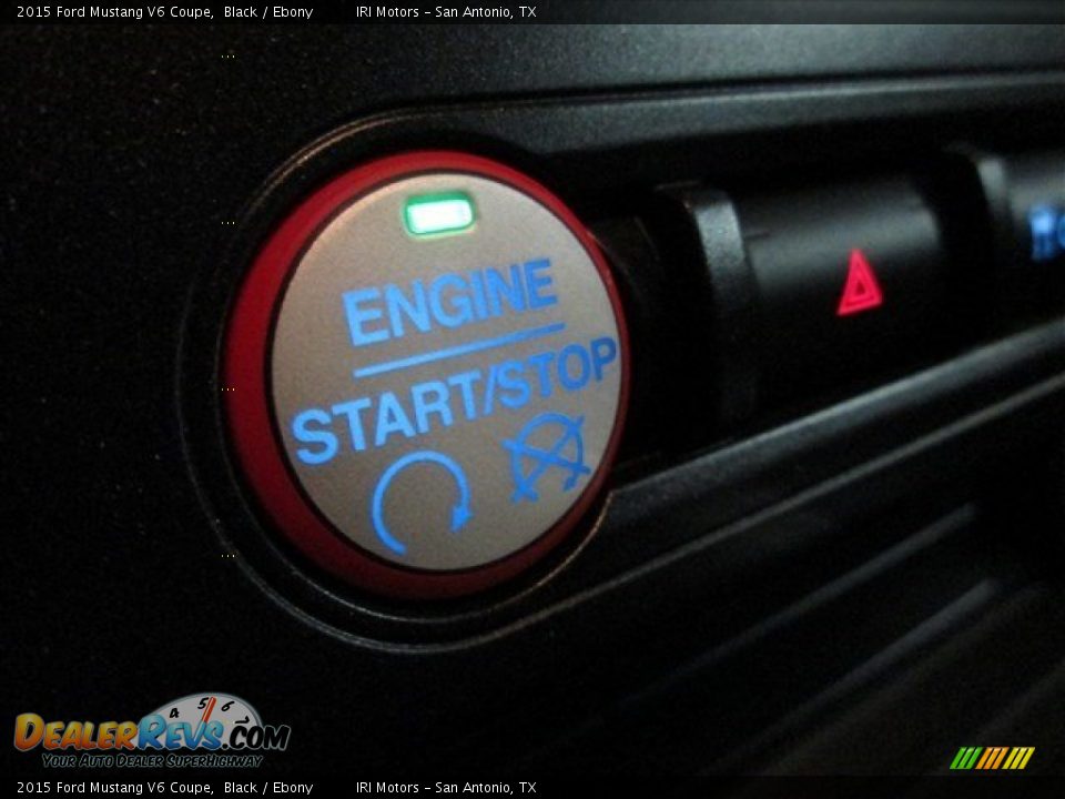 2015 Ford Mustang V6 Coupe Black / Ebony Photo #18