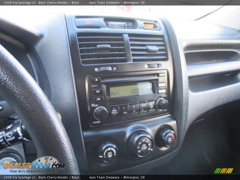 2008 Kia Sportage LX Black Cherry Metallic / Black Photo #16