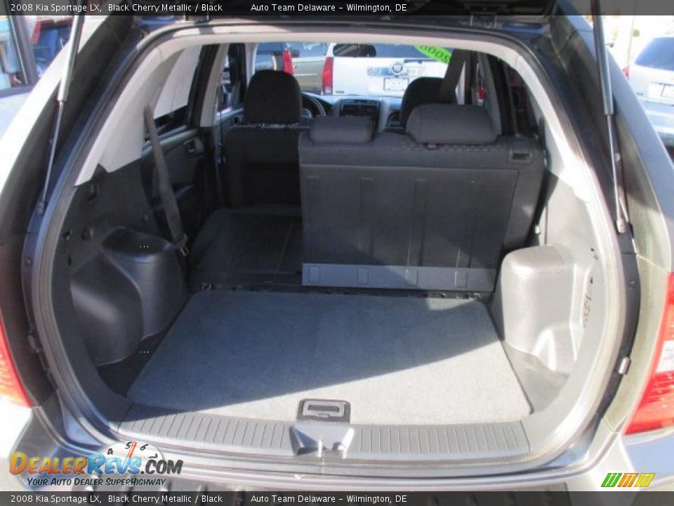 2008 Kia Sportage LX Black Cherry Metallic / Black Photo #24