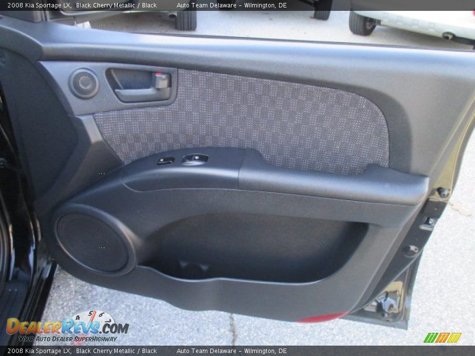 2008 Kia Sportage LX Black Cherry Metallic / Black Photo #29