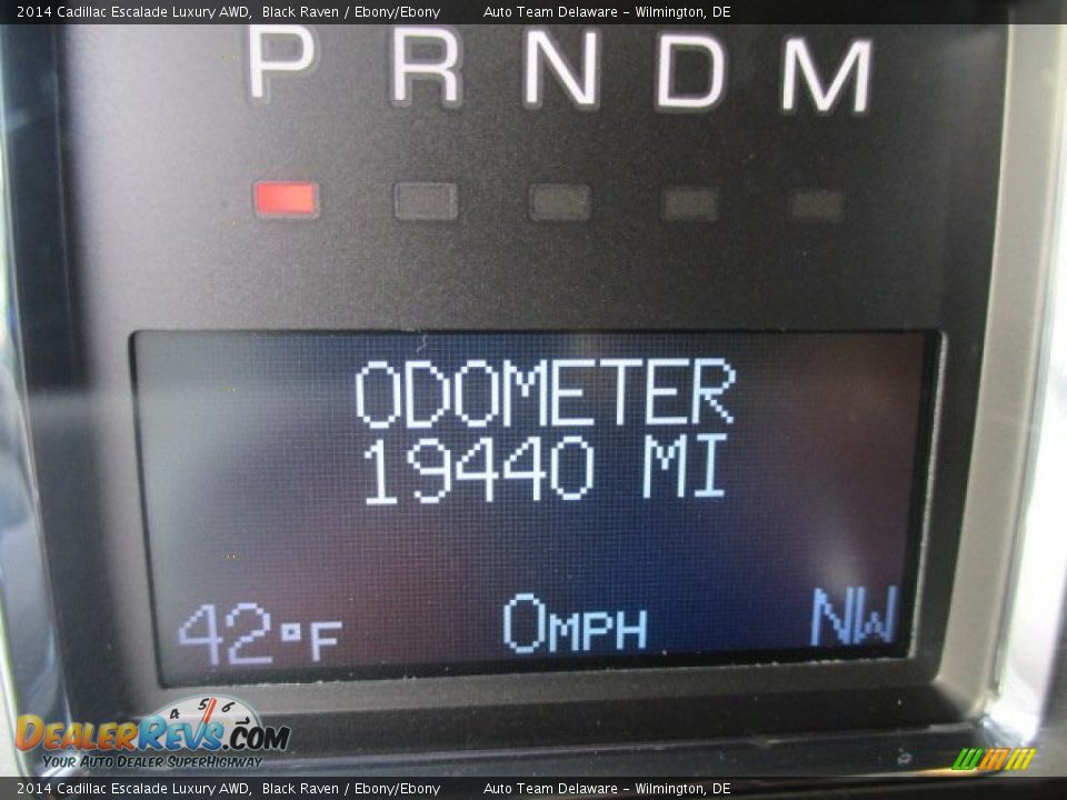 2014 Cadillac Escalade Luxury AWD Black Raven / Ebony/Ebony Photo #13