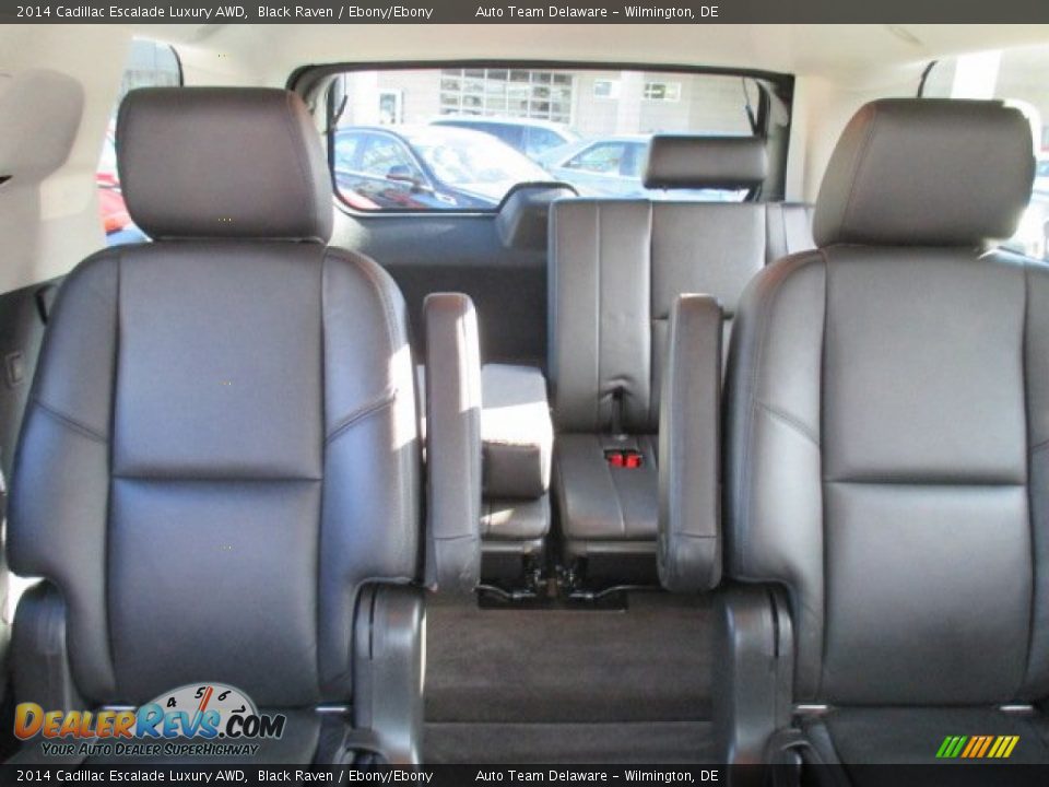 2014 Cadillac Escalade Luxury AWD Black Raven / Ebony/Ebony Photo #21