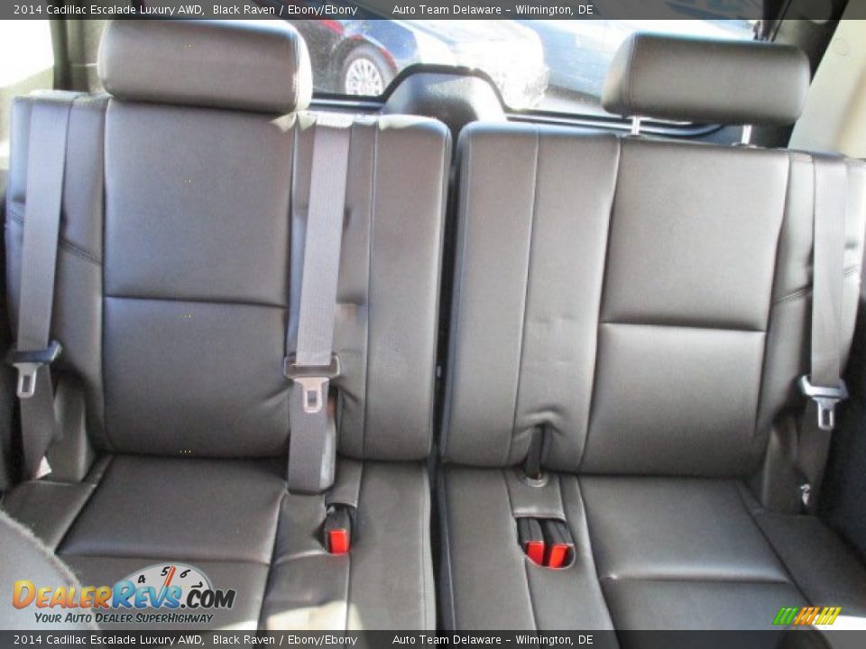2014 Cadillac Escalade Luxury AWD Black Raven / Ebony/Ebony Photo #22