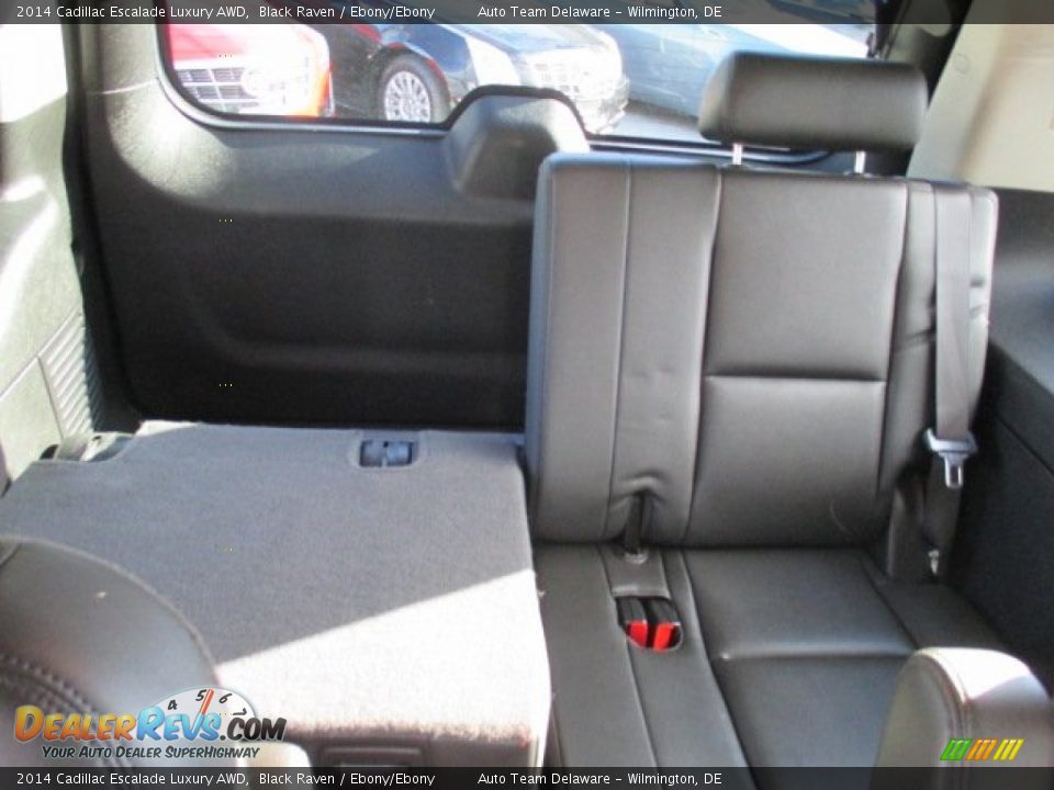 2014 Cadillac Escalade Luxury AWD Black Raven / Ebony/Ebony Photo #23
