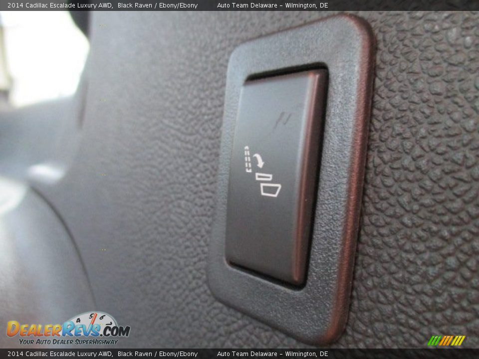 2014 Cadillac Escalade Luxury AWD Black Raven / Ebony/Ebony Photo #26