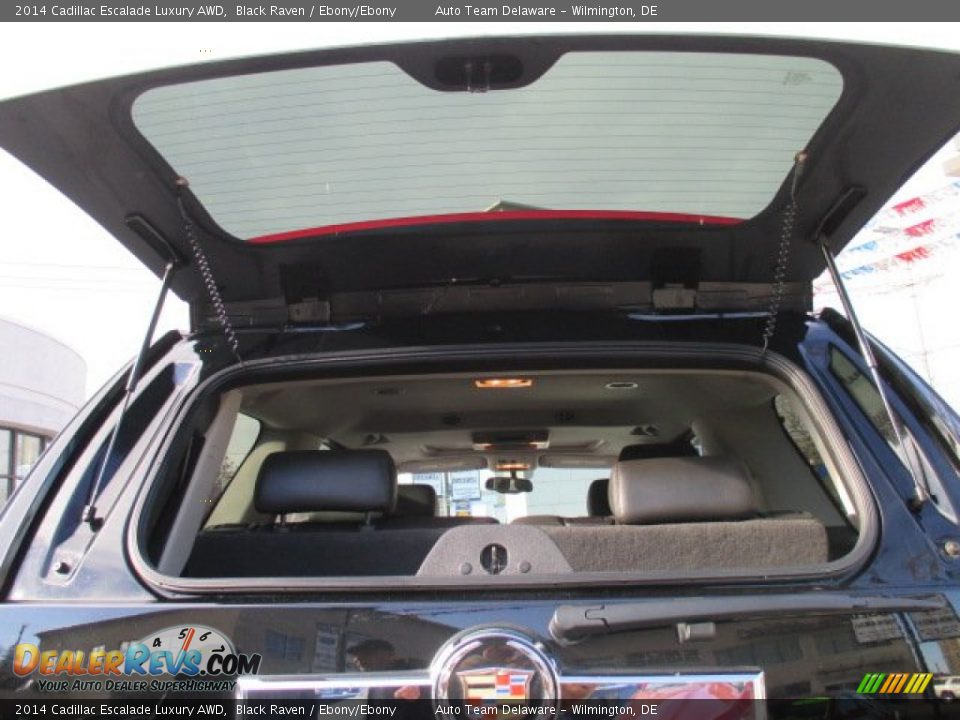 2014 Cadillac Escalade Luxury AWD Black Raven / Ebony/Ebony Photo #29