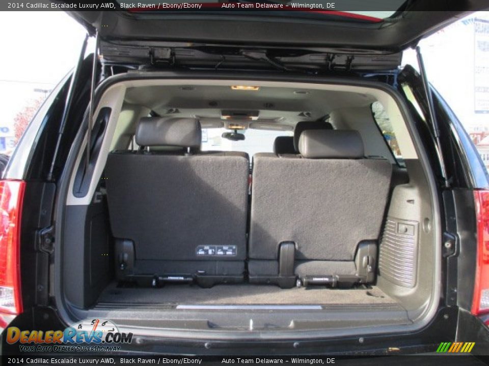 2014 Cadillac Escalade Luxury AWD Black Raven / Ebony/Ebony Photo #30