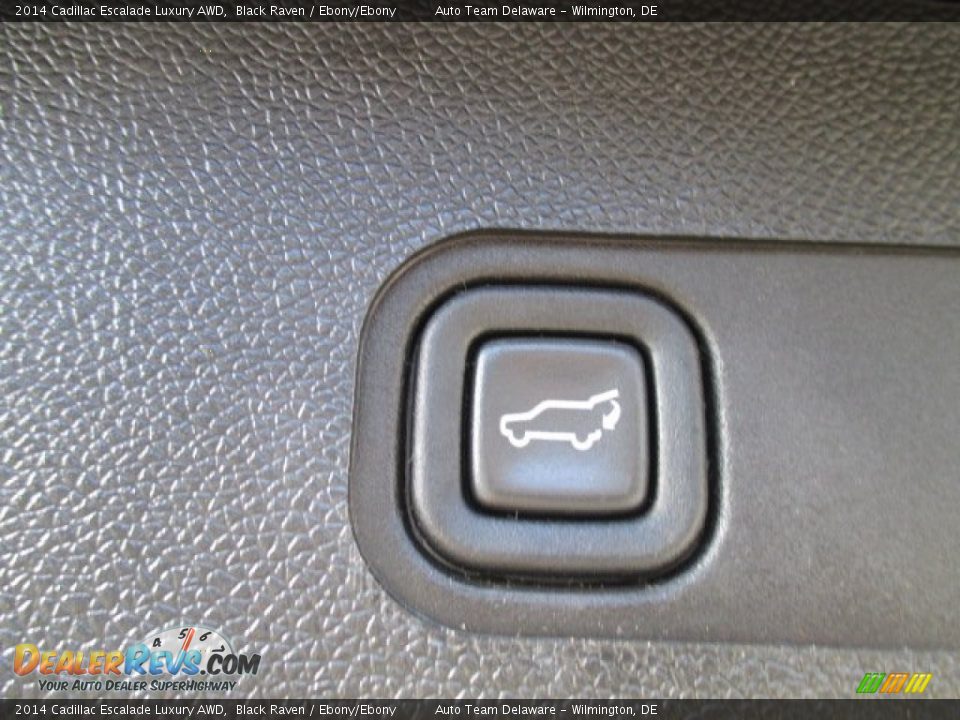 2014 Cadillac Escalade Luxury AWD Black Raven / Ebony/Ebony Photo #31