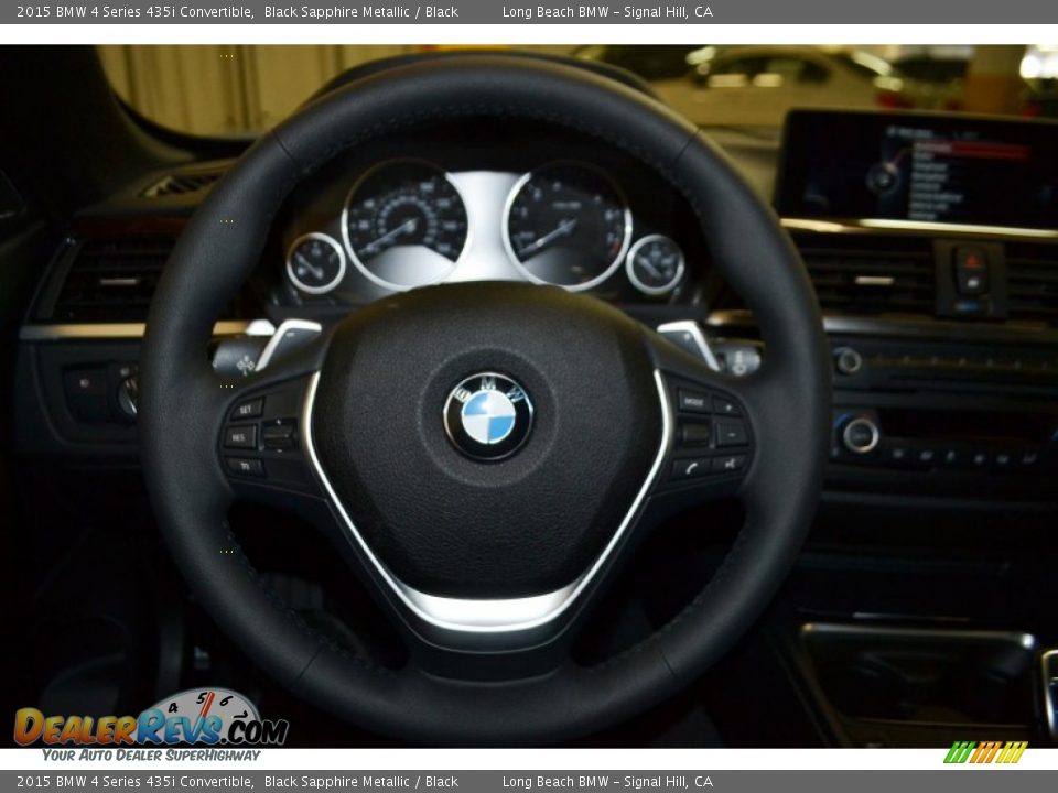 2015 BMW 4 Series 435i Convertible Steering Wheel Photo #9