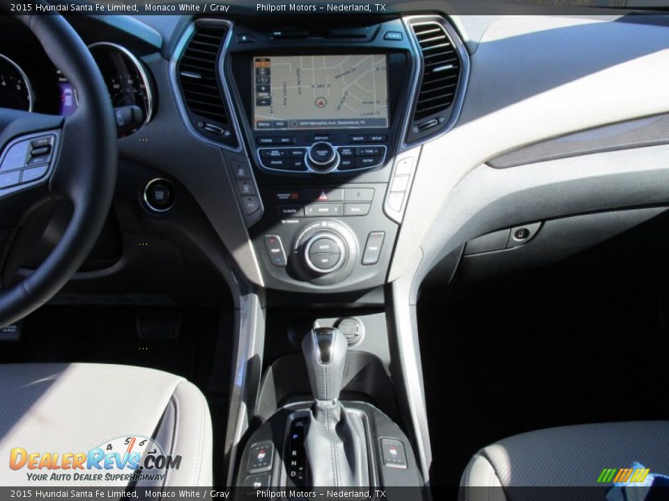 Controls of 2015 Hyundai Santa Fe Limited Photo #31