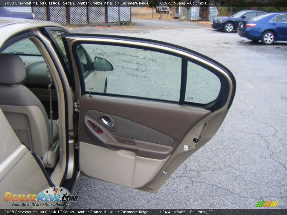2008 Chevrolet Malibu Classic LT Sedan Amber Bronze Metallic / Cashmere Beige Photo #15
