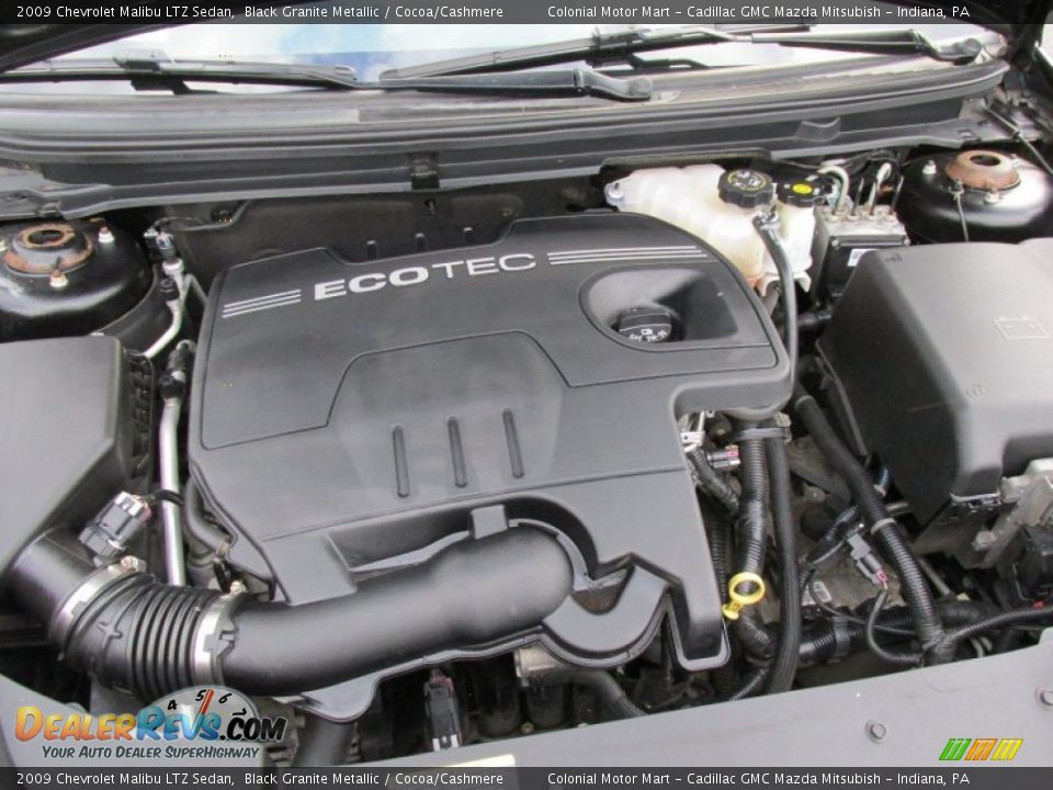 2009 Chevrolet Malibu LTZ Sedan 2.4 Liter DOHC 16-Valve VVT Ecotec 4 Cylinder Engine Photo #10