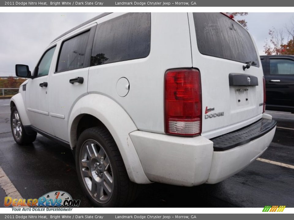 2011 Dodge Nitro Heat Bright White / Dark Slate Gray Photo #2