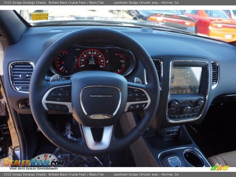 2015 Dodge Durango Citadel Steering Wheel Photo #8