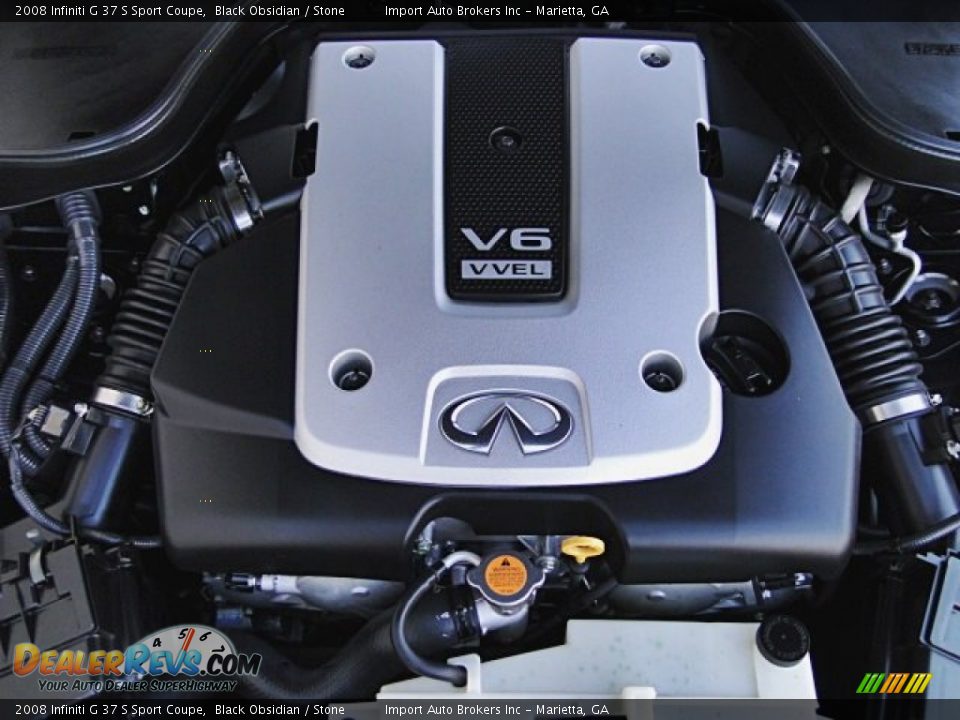 2008 Infiniti G 37 S Sport Coupe 3.7 Liter DOHC 24-Valve VVT V6 Engine Photo #15