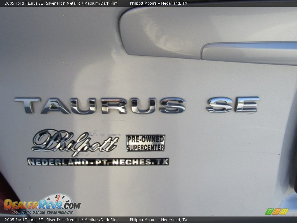 2005 Ford Taurus SE Silver Frost Metallic / Medium/Dark Flint Photo #14