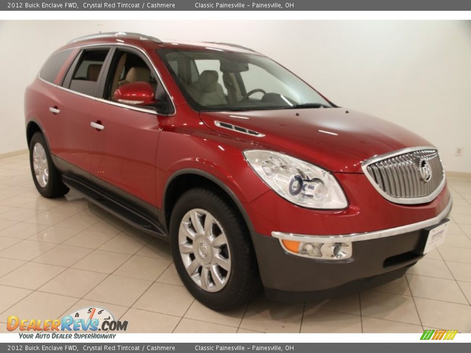 2012 Buick Enclave FWD Crystal Red Tintcoat / Cashmere Photo #1