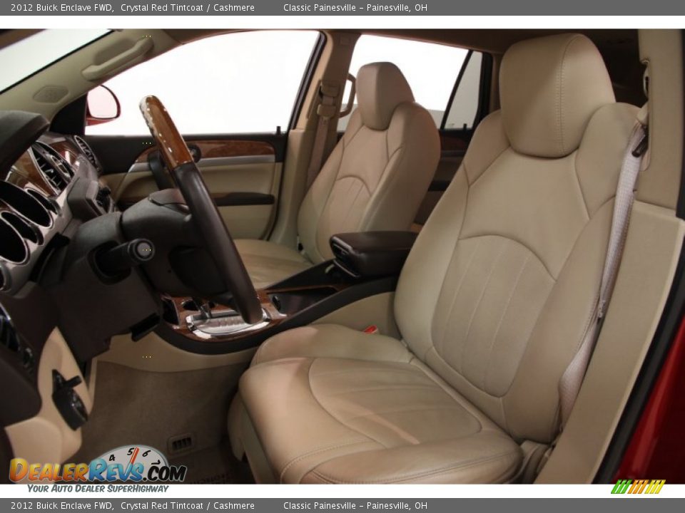 2012 Buick Enclave FWD Crystal Red Tintcoat / Cashmere Photo #5