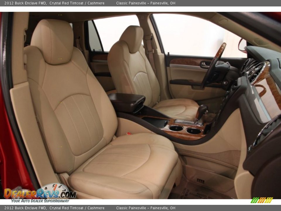 2012 Buick Enclave FWD Crystal Red Tintcoat / Cashmere Photo #11