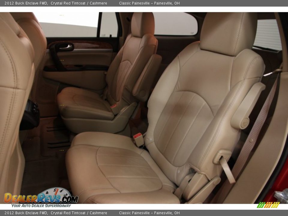 2012 Buick Enclave FWD Crystal Red Tintcoat / Cashmere Photo #12